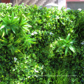 UV engineered fresh PE artificial hedge green wall for for outdoor use